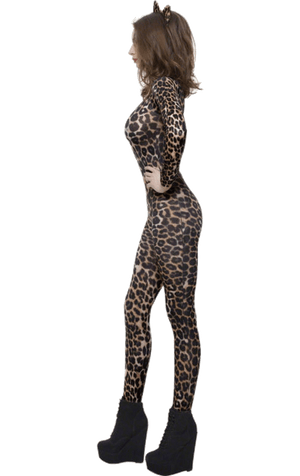 Leopardenmusterbodysuit Kostüm