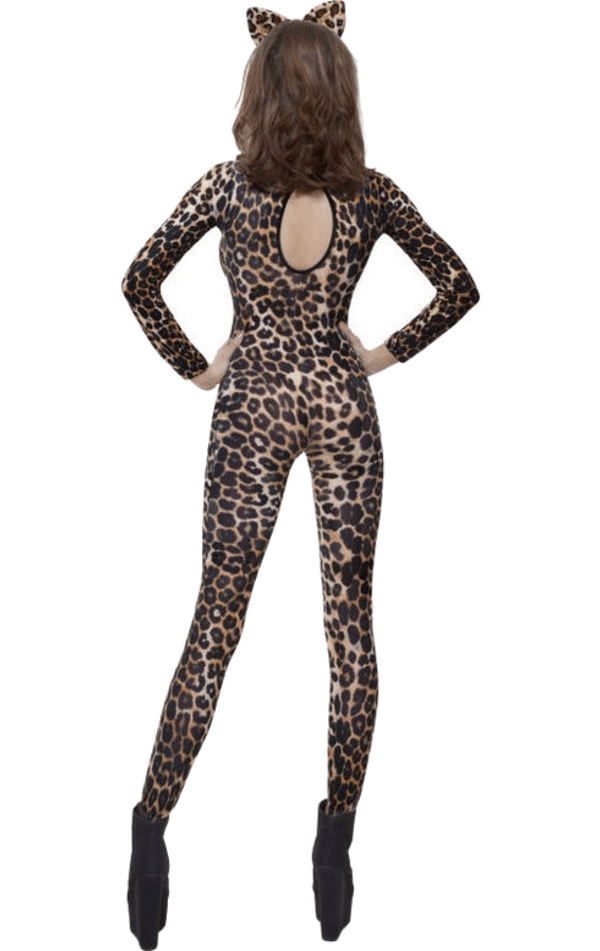Leopardenmusterbodysuit Kostüm