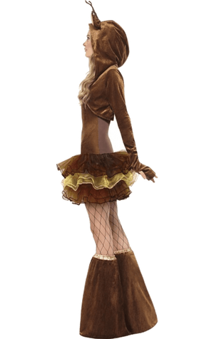 Womens Reindeer Dress Costume