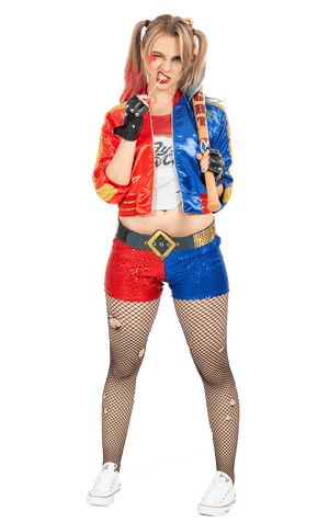 Womens Harley Quinn Movie Costume