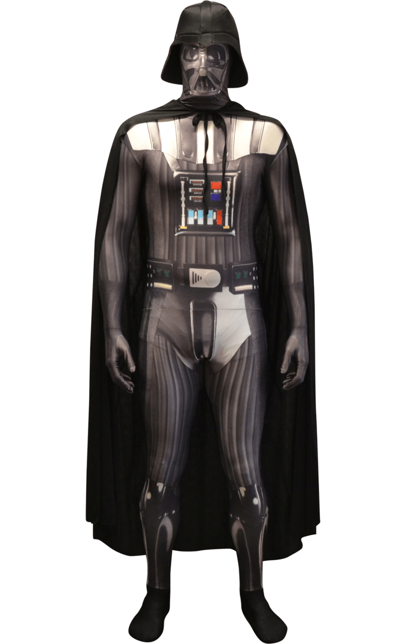 Erwachsener Darth Vader Zappar Morphsuit Outfit