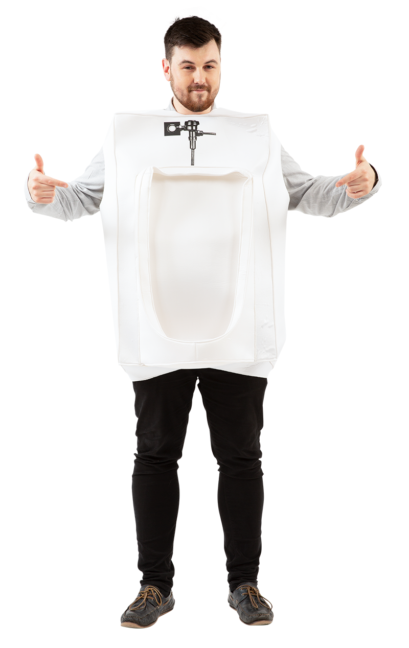 Adult Unisex Urinal Costume