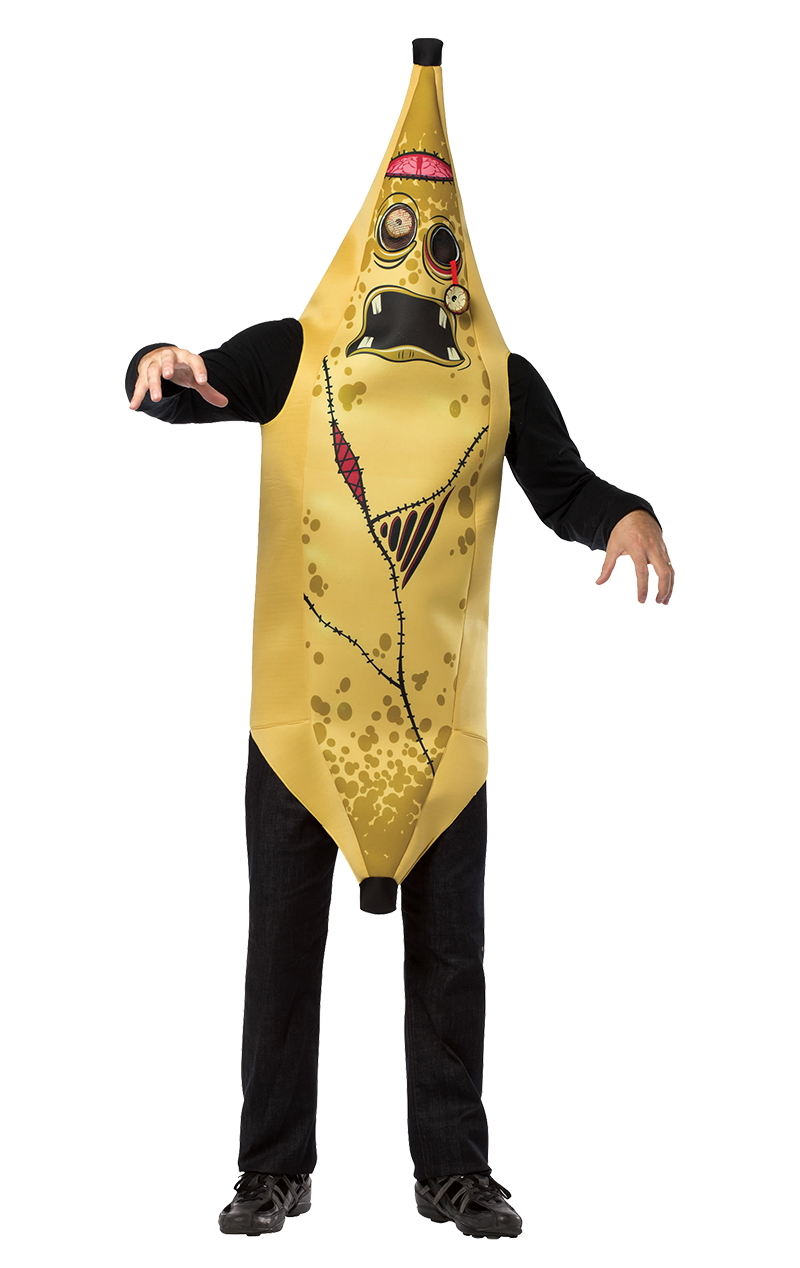 Déguisement banane zombie homme