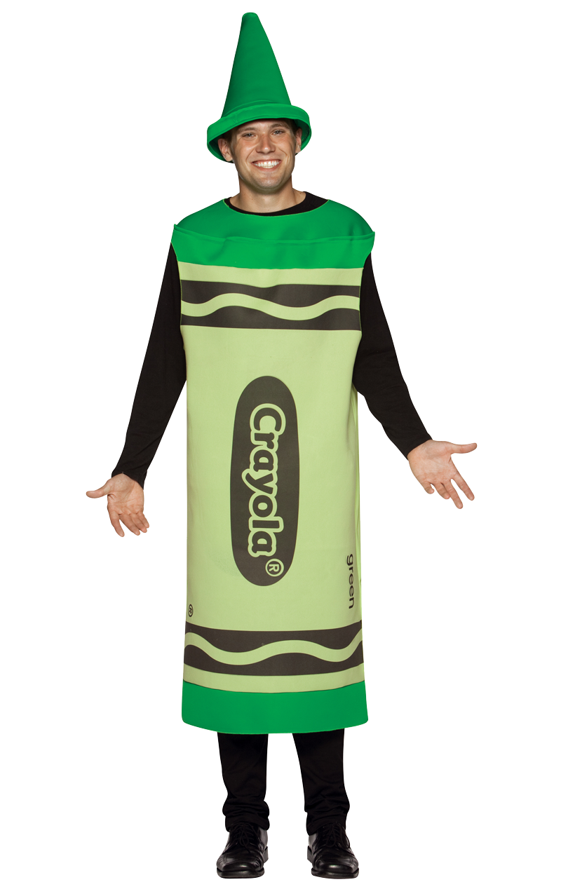 Green Crayola Crayon Costume