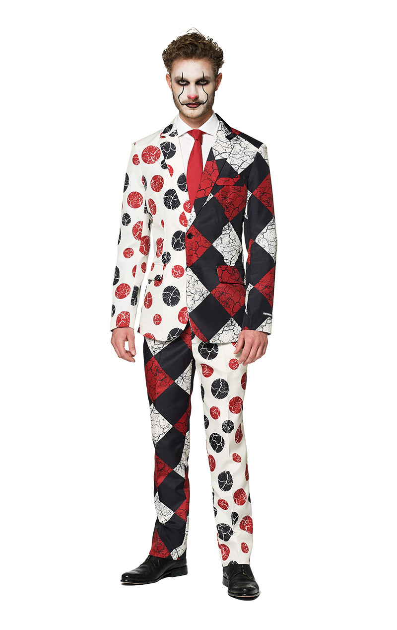 Vintage Clown Halloween Suitmeister