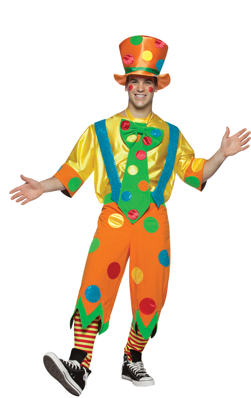 Mens Toots the Clown Costume