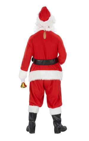 Erwachsener Plüsch -Santa -Kostüm