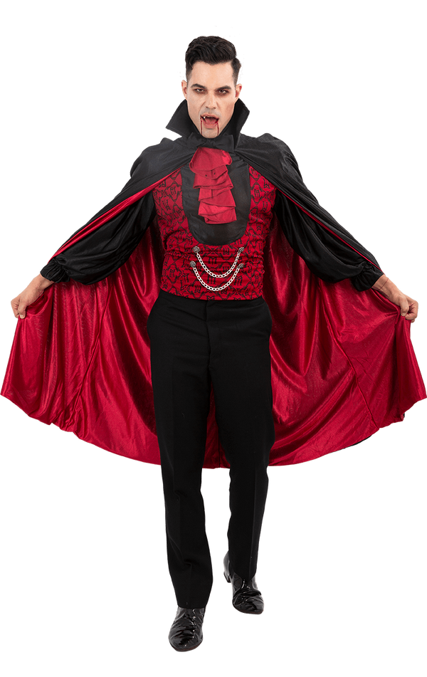 Mens Count Bloodthirst Vampire Costume - fancydress.com