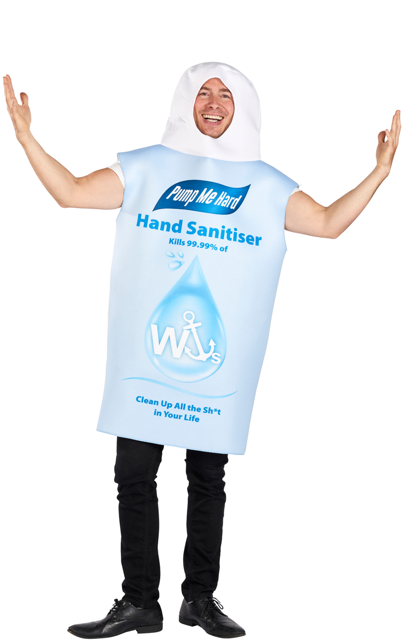 Unisex Funny Hand Sanitiser Costume