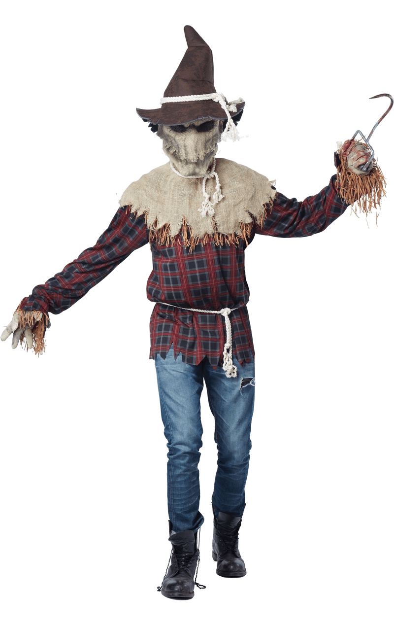 Mens Sadistic Halloween Scarecrow Costume