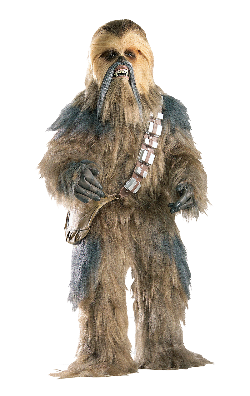 Erwachsener Oberster Chewbacca -Kostüm