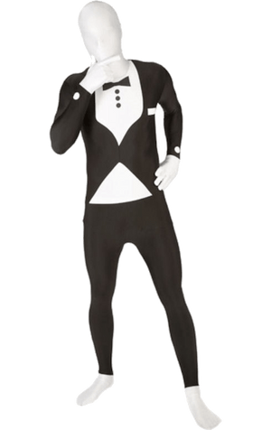 Adult Tuxedo Morphsuit Costume