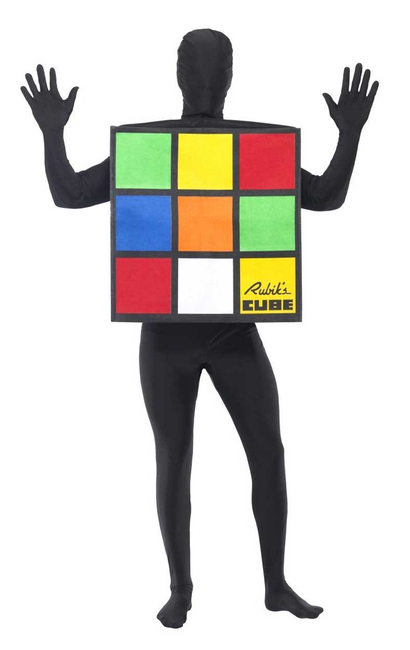 Erwachsene Rubiks Würfelkostüm