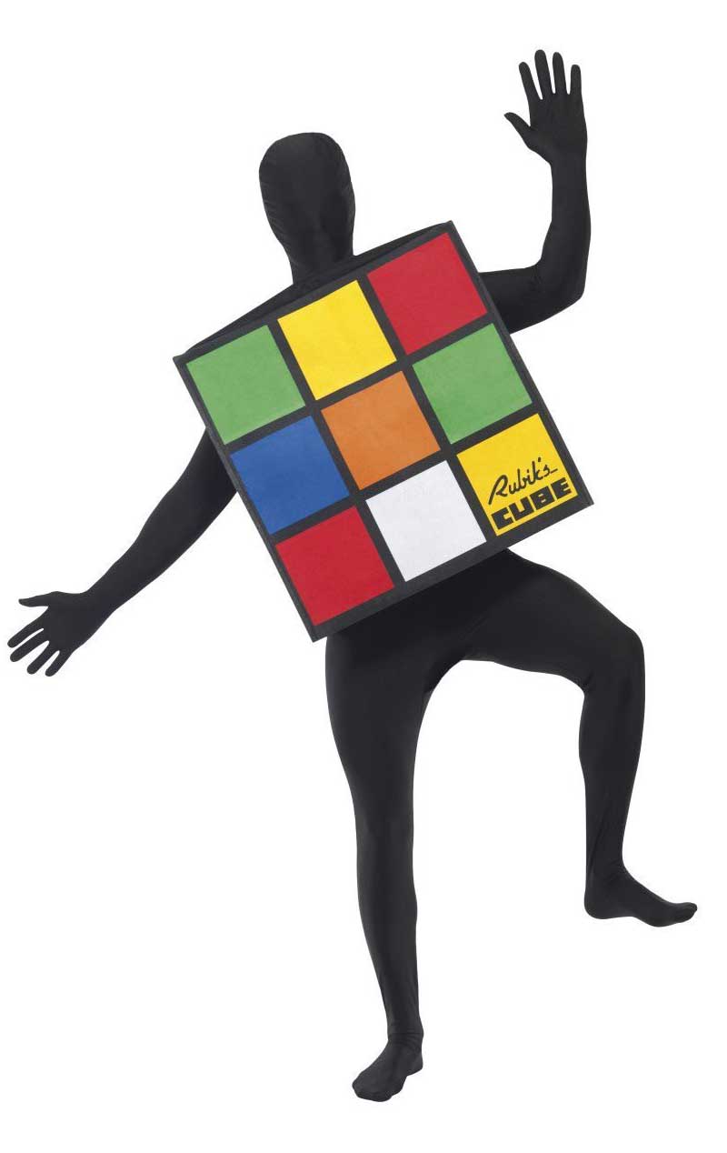 Erwachsene Rubiks Würfelkostüm