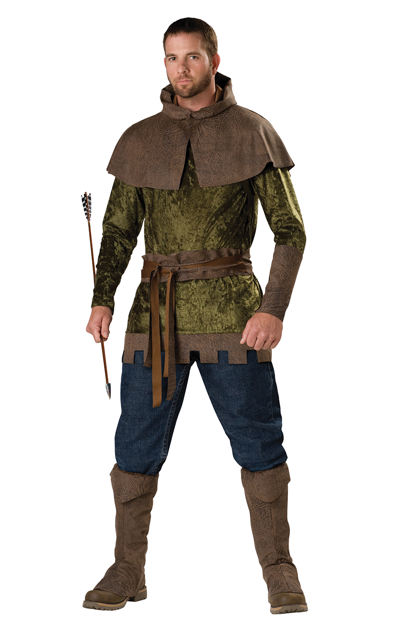 Herren Robin Hood Diebe Kostüm