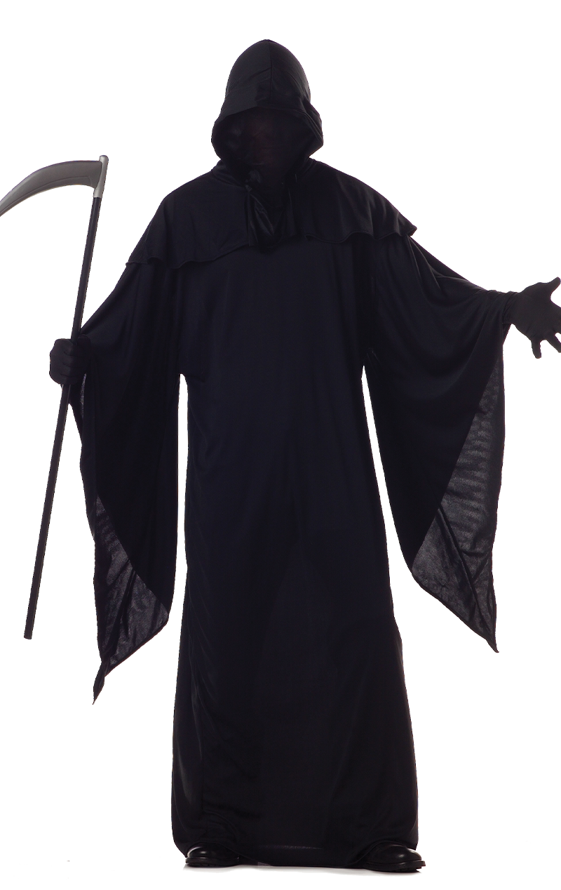 Erwachsener Horrorgewand Sensen -Reaper Kostüm
