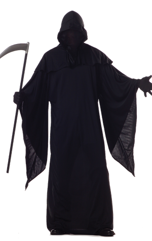 Erwachsener Horrorgewand Sensen -Reaper Kostüm