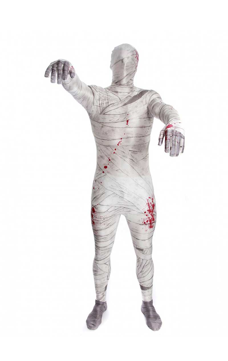 Mens Mummy Morphsuit Costume