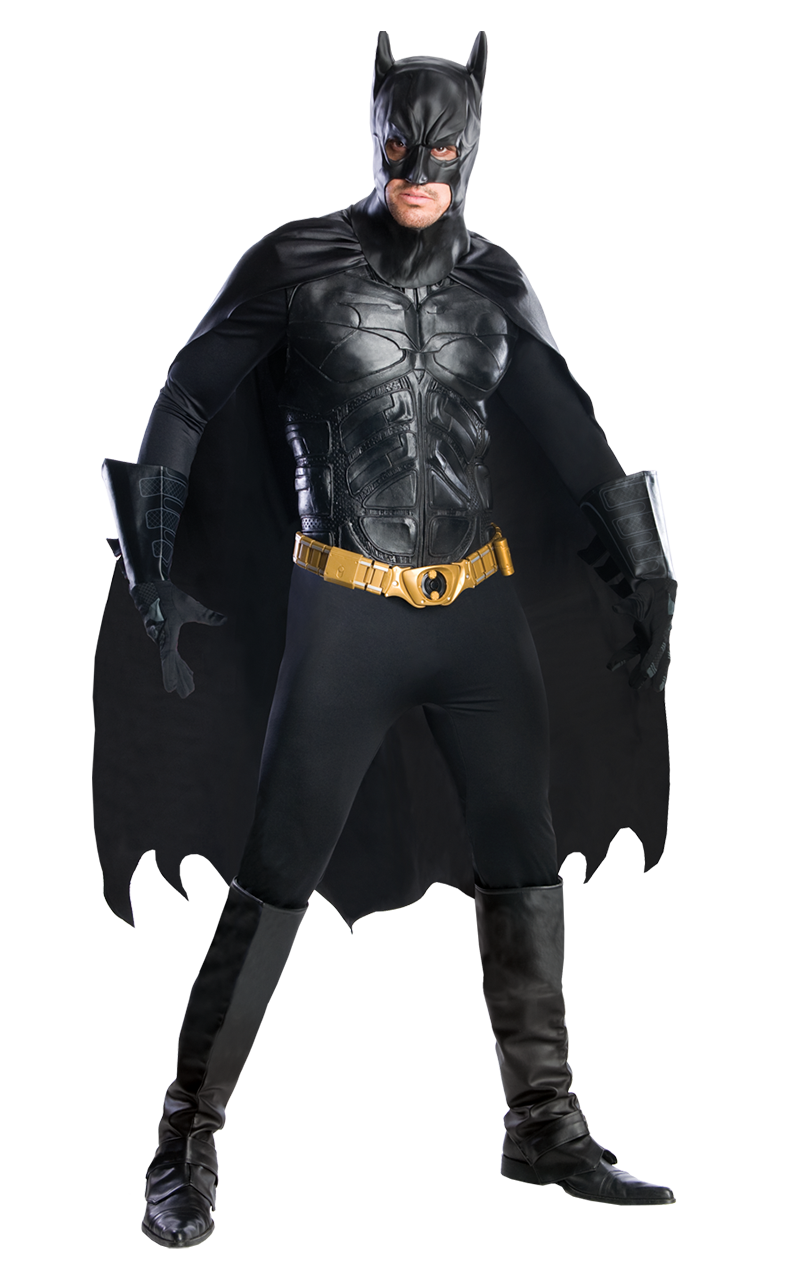 Erwachsener Grand Heritage Realistisches Batman -Kostüm