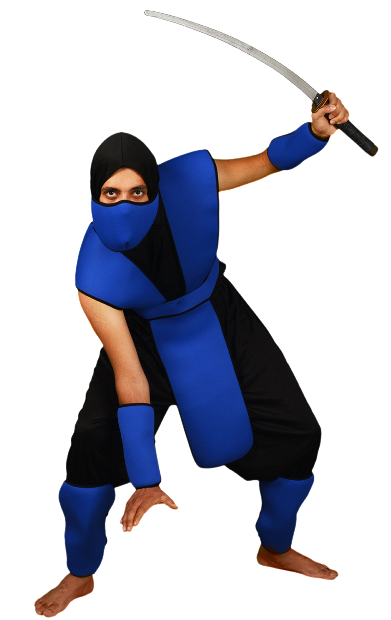 Ninja aux Yeux de Serpent - Costume Bleu