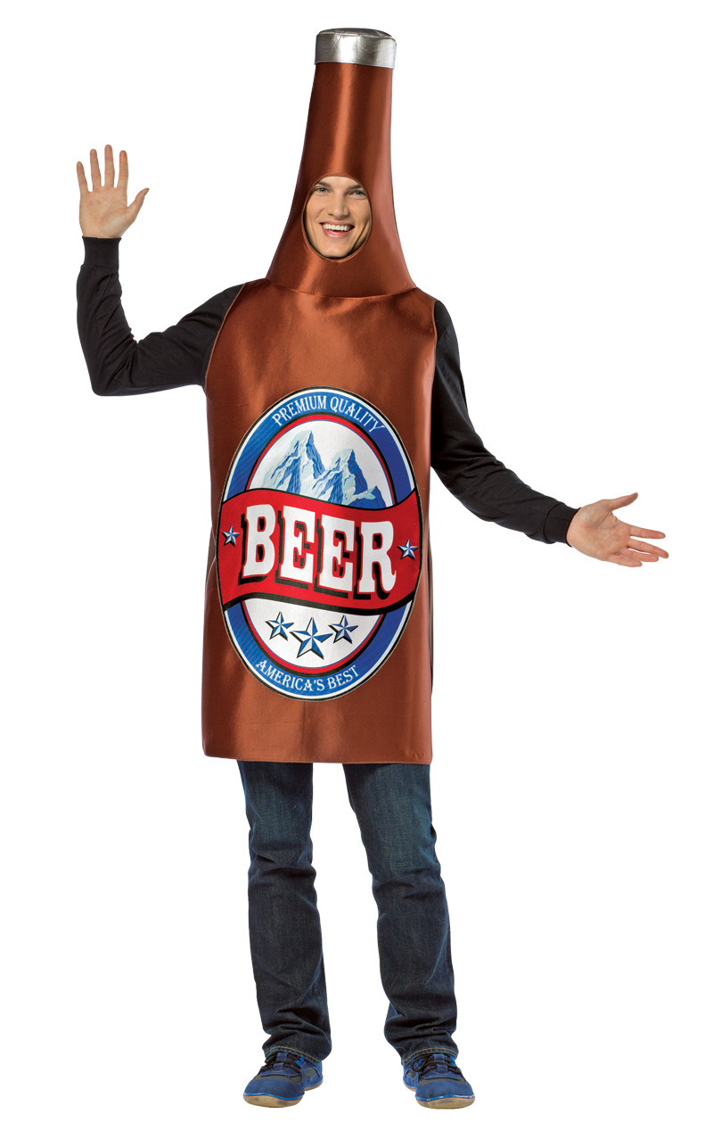 Adult Beer Bottle Costume
