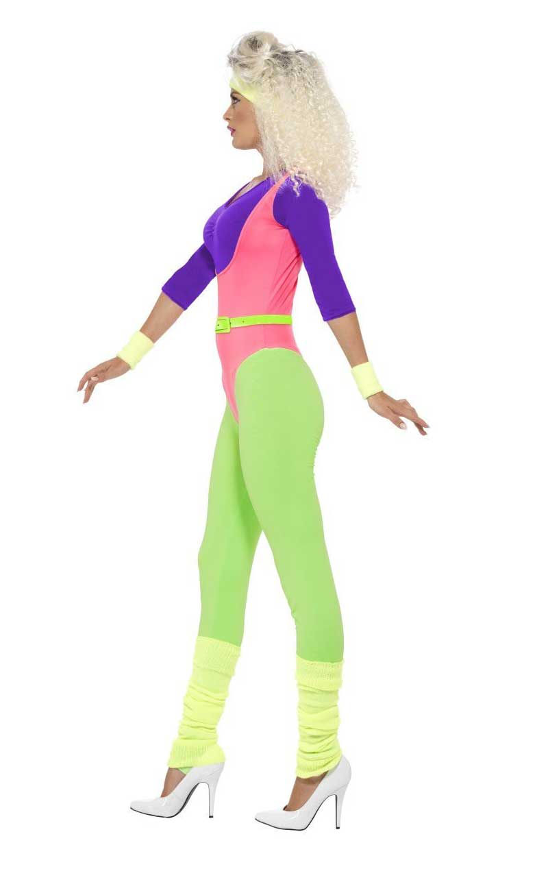 Womens 80s Work Out Costume