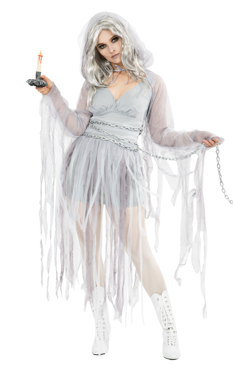 Womens Haunting Spirit Ghost Costume