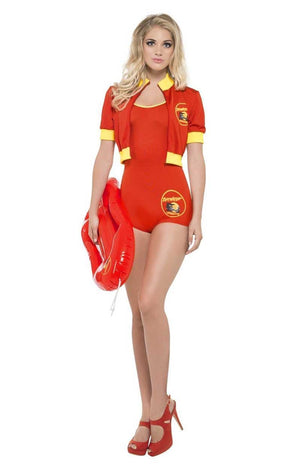 Womens Baywatch Lifeguard Costume