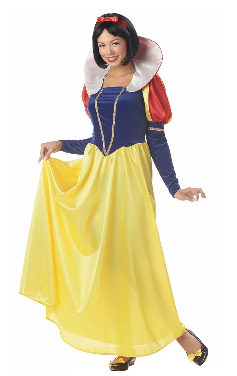 Disney-Costume de princesse Blanche Neige classique pour enfants