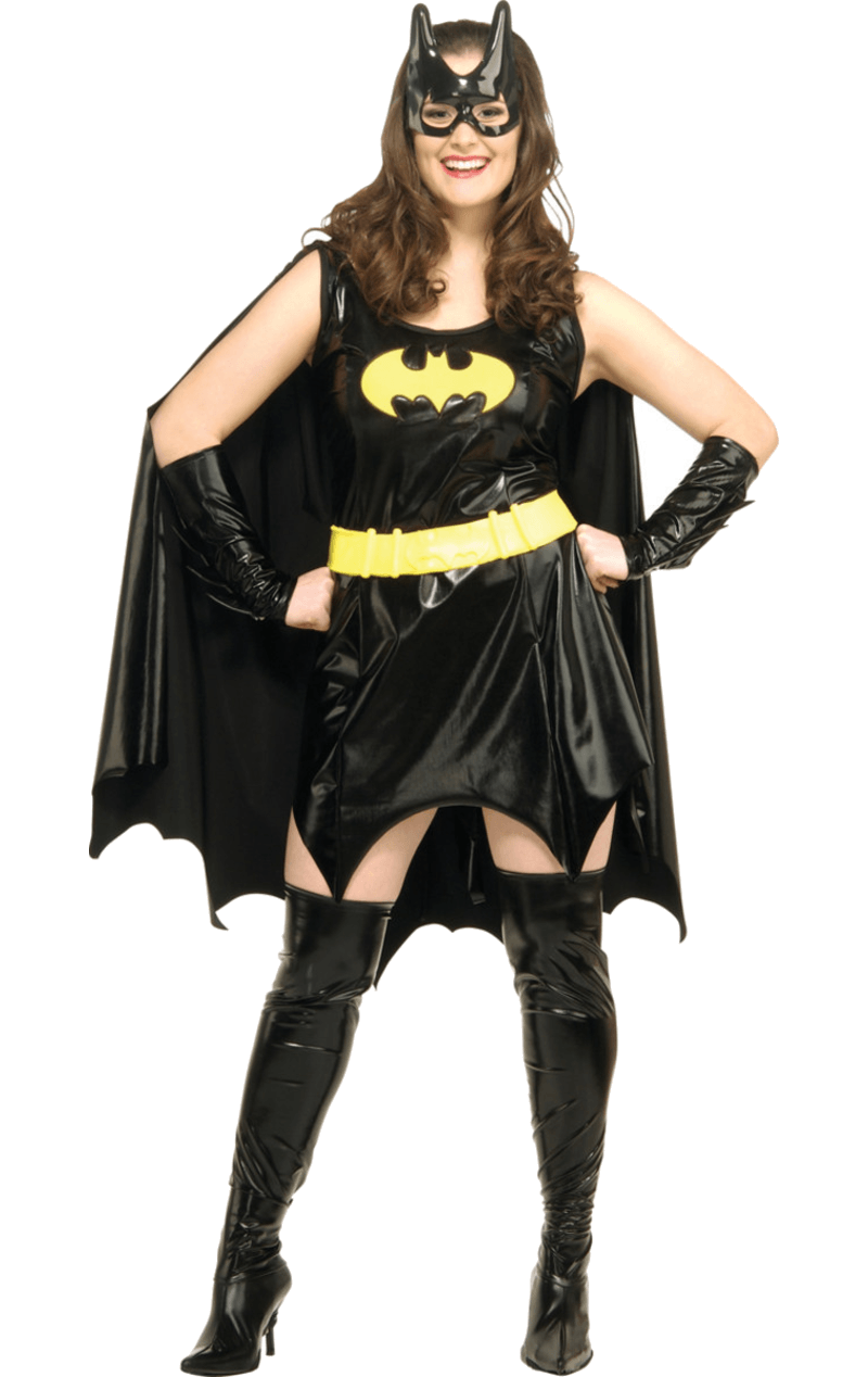 Damen Plus Size Batgirl Kostüm