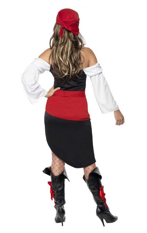 Womens Sassy Pirate Costume