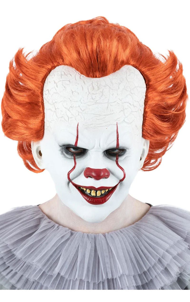 Adult Chapter 2 Pennywise Halloween Mask Accessory - Fancydress.com
