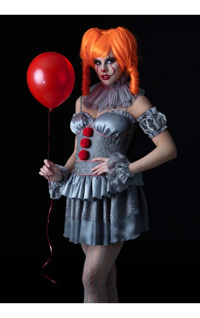 Adult Chapter 2 Pennywise Mini Dress Costume - Fancydress.com