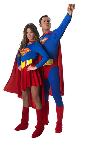 Adult Classic Supergirl Costume - Fancydress.com