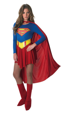 Adult Classic Supergirl Costume - Fancydress.com