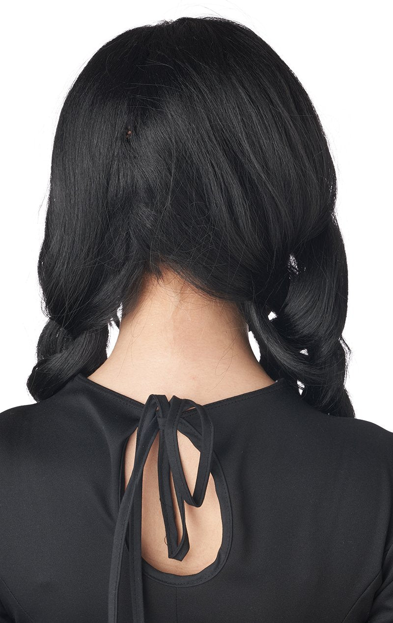 Adult Dark Braids Halloween Wig - Fancydress.com