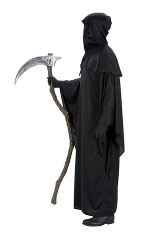 Adult Dark Grim Reaper Costume - Fancydress.com