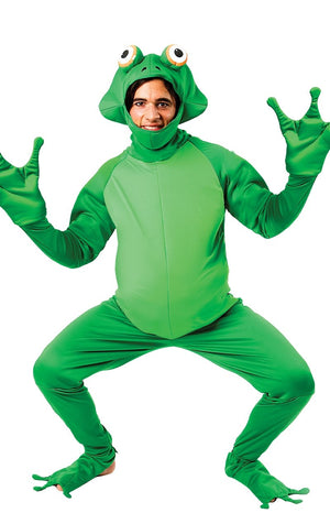 Adult Frog Costume - Fancydress.com