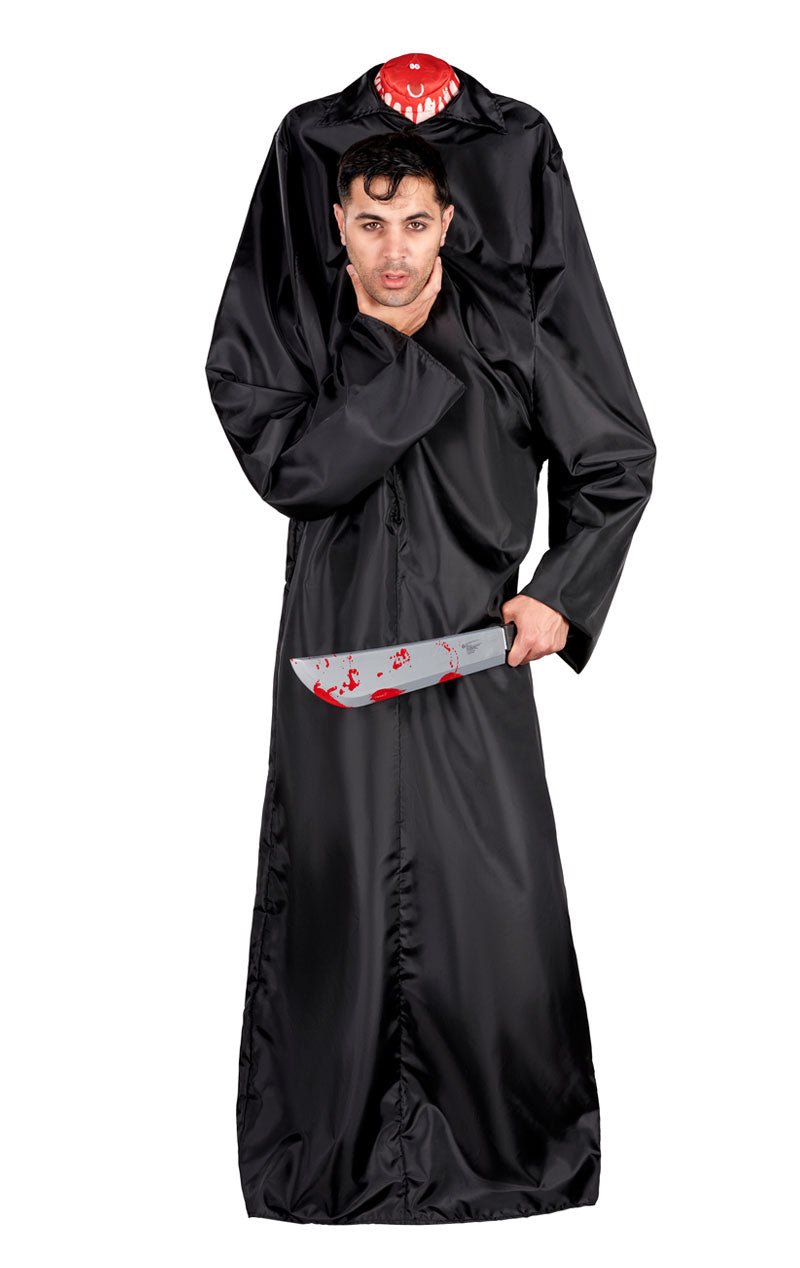 Adult Headless Man Halloween Costume - Fancydress.com