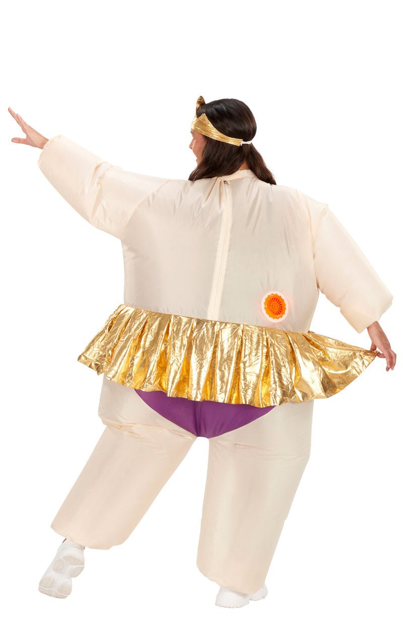 Adult Inflatable Ballerina Costume - Fancydress.com