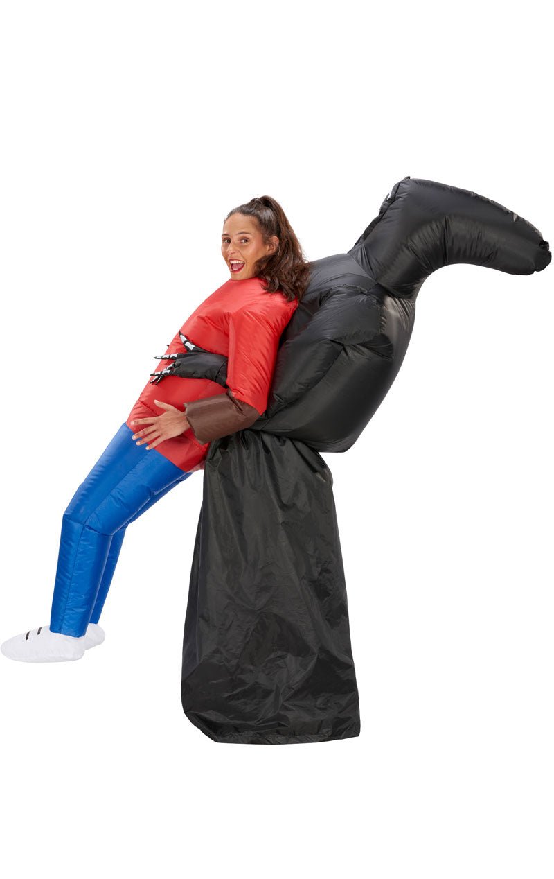 Adult Inflatable Grim Reaper Costume - Fancydress.com