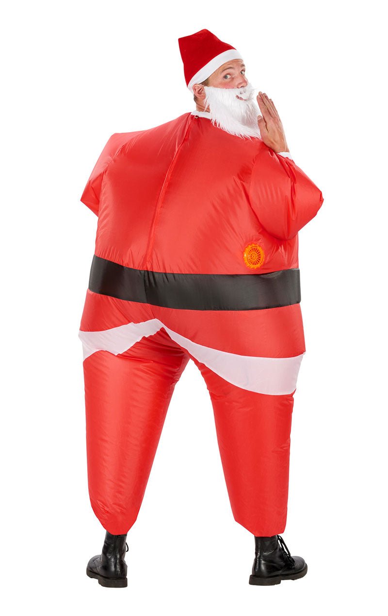 Adult Inflatable Santa Costume - Fancydress.com