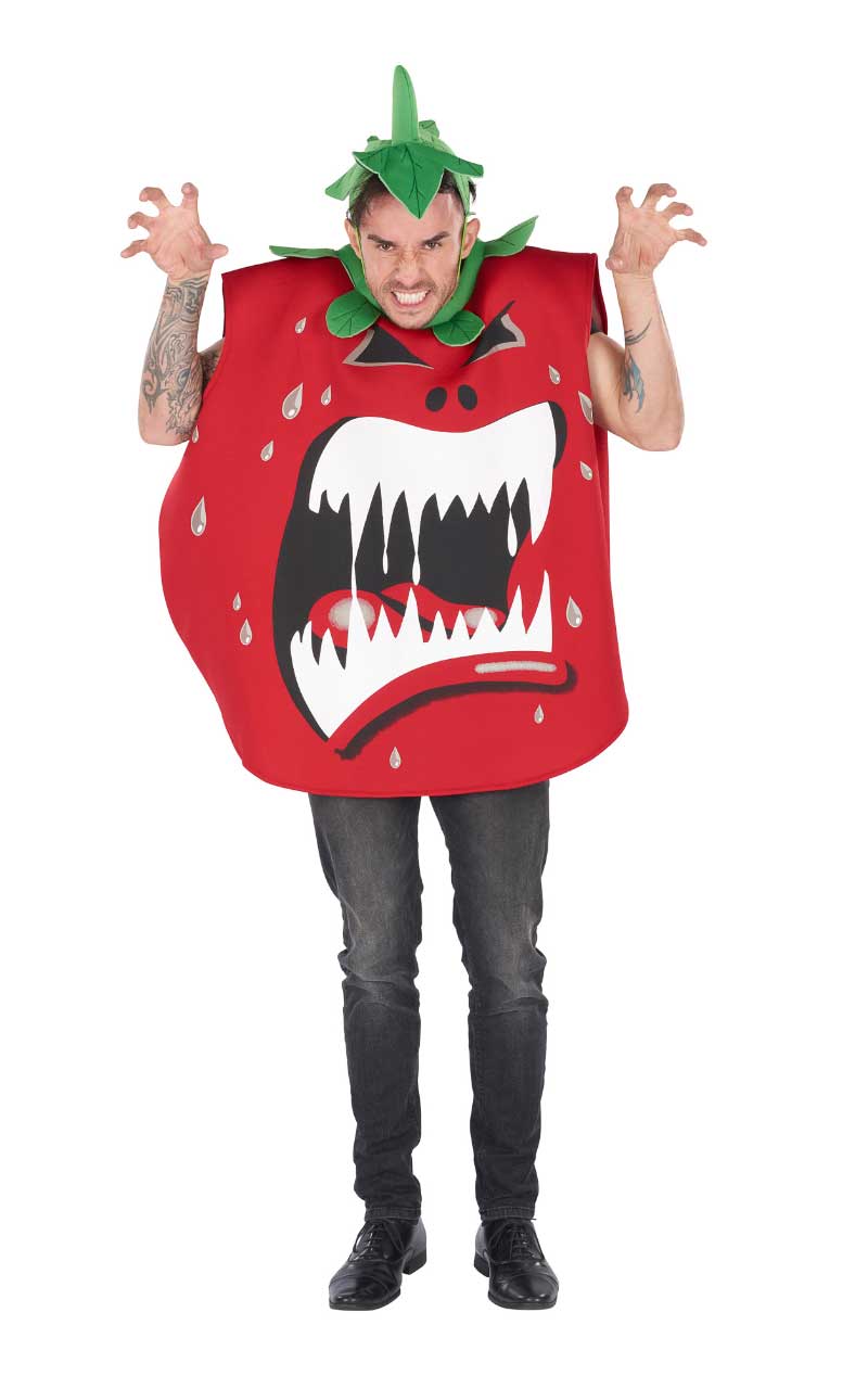 Adult Killer Tomato Spoof Costume - Fancydress.com