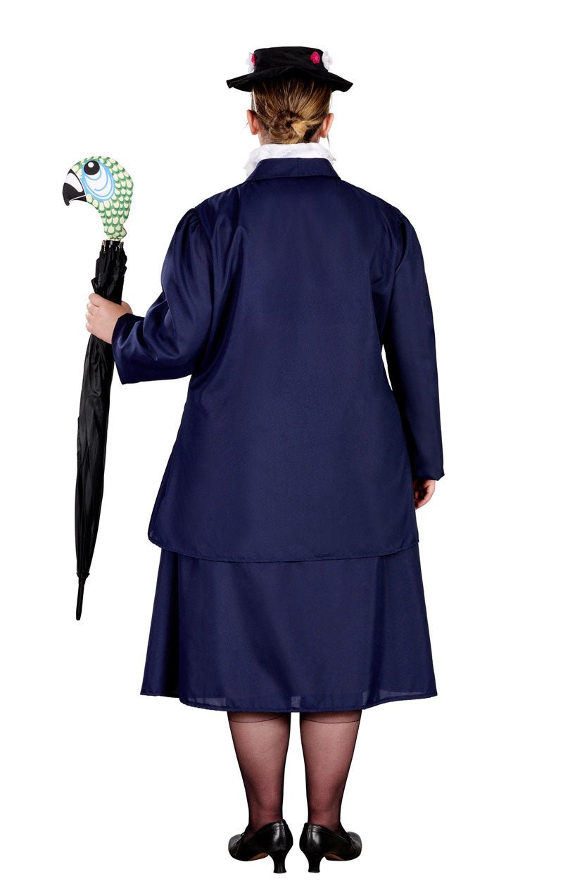 Adult Plus Size Magical Nanny Costume - Fancydress.com