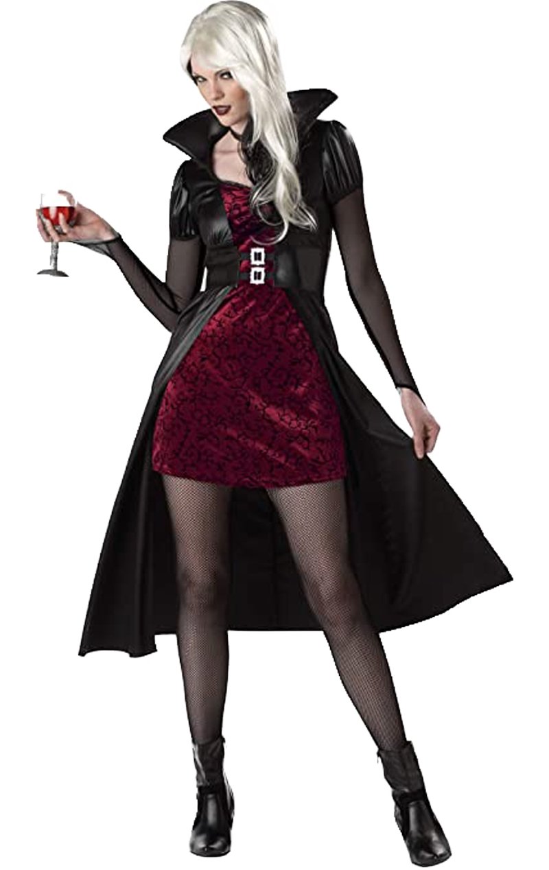 Adult Sexy Vampiress Costume - Fancydress.com