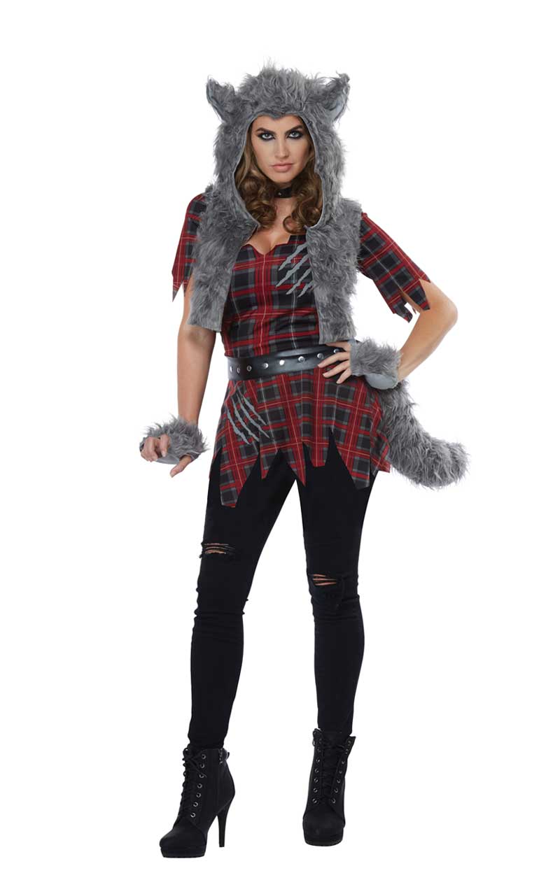 Adult She-wolf Costume - Fancydress.com