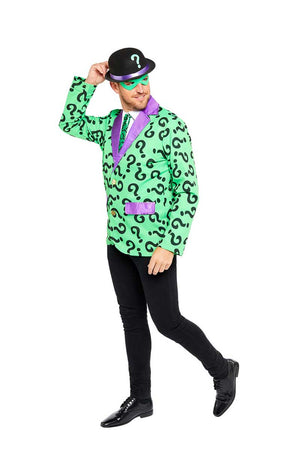 Adult The Riddler Costume - Fancydress.com