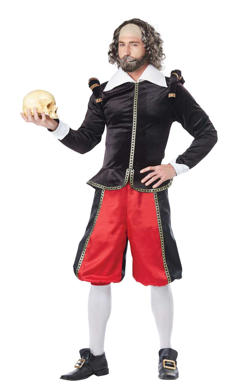 Adult William Shakespeare Costume - Fancydress.com