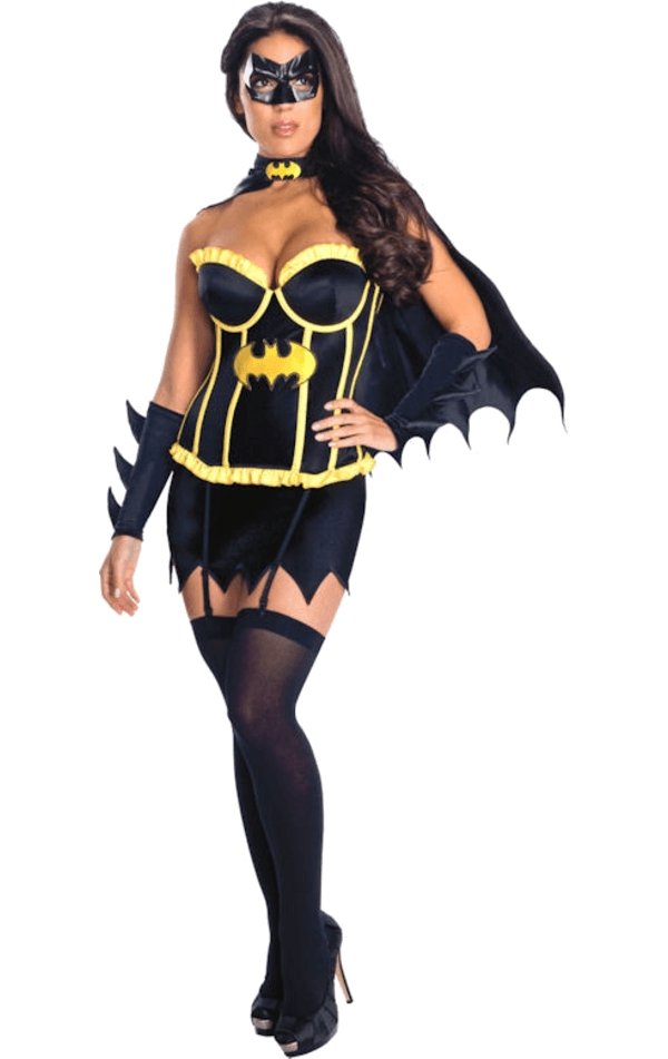Batgirl Corset Outfit Costume - Fancydress.com
