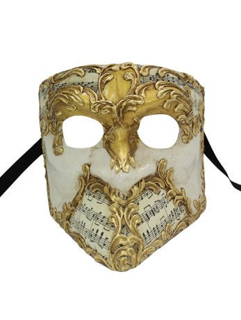 Bauta Masquerade Facepiece - Fancydress.com